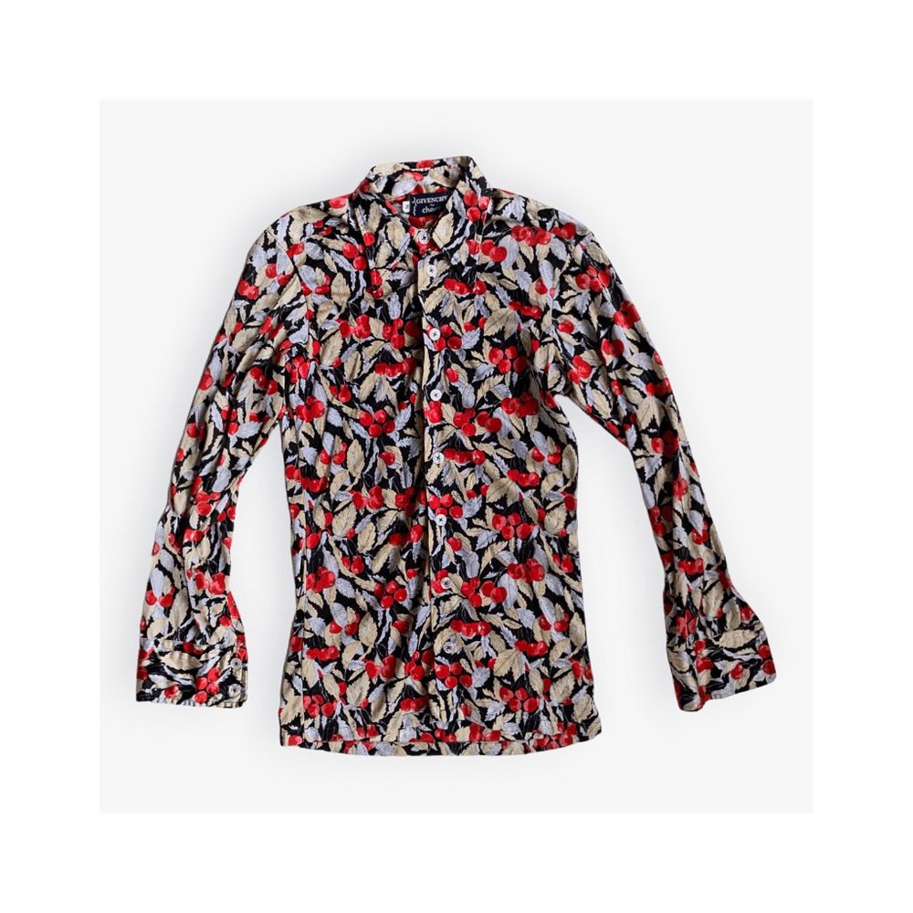 givenchy cherry button down - image 1